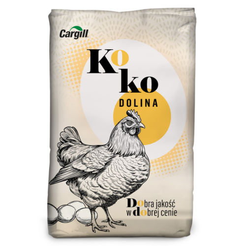 KOKO DOLINA Nioska Sypka ekonomiczna pasza dla kur 25kg