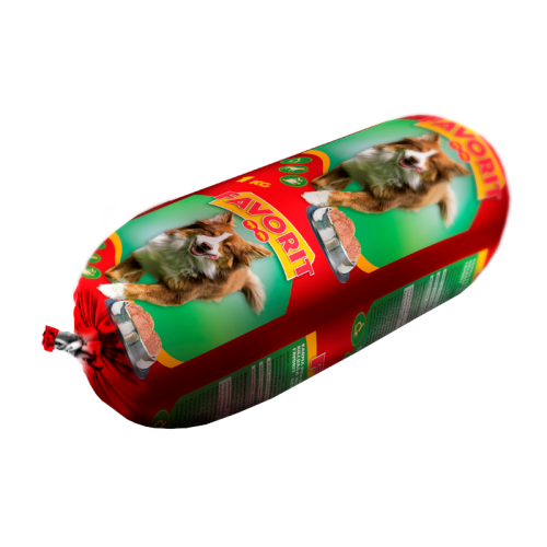 FAVORIT Adult karma baton dla psa z wołowiną 1kg