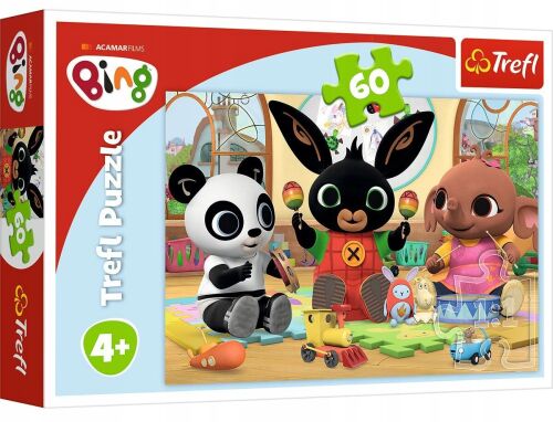 Puzzle Trefl Puzzle 60 elementów Puzzle W rytmie Binga +4lata