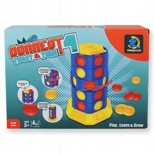 Gra Connect 4 w pudełku układanka