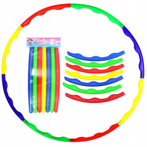 Hula-hoop składany Gazelo kolorowy 70 cm +3 lata